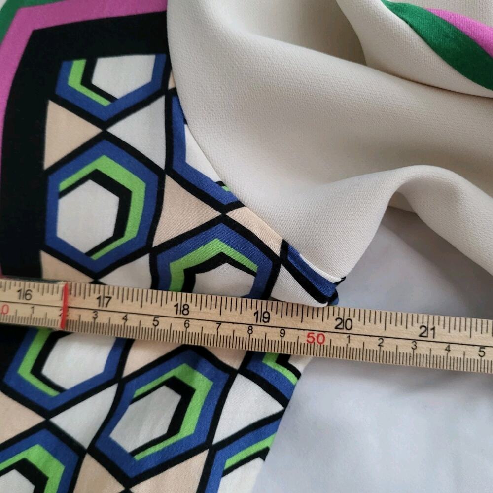 Alexis Stellar Long-Sleeve Shirt Mini Dress Belted Striped Sz M Cocktail Party - Picture 5 of 14